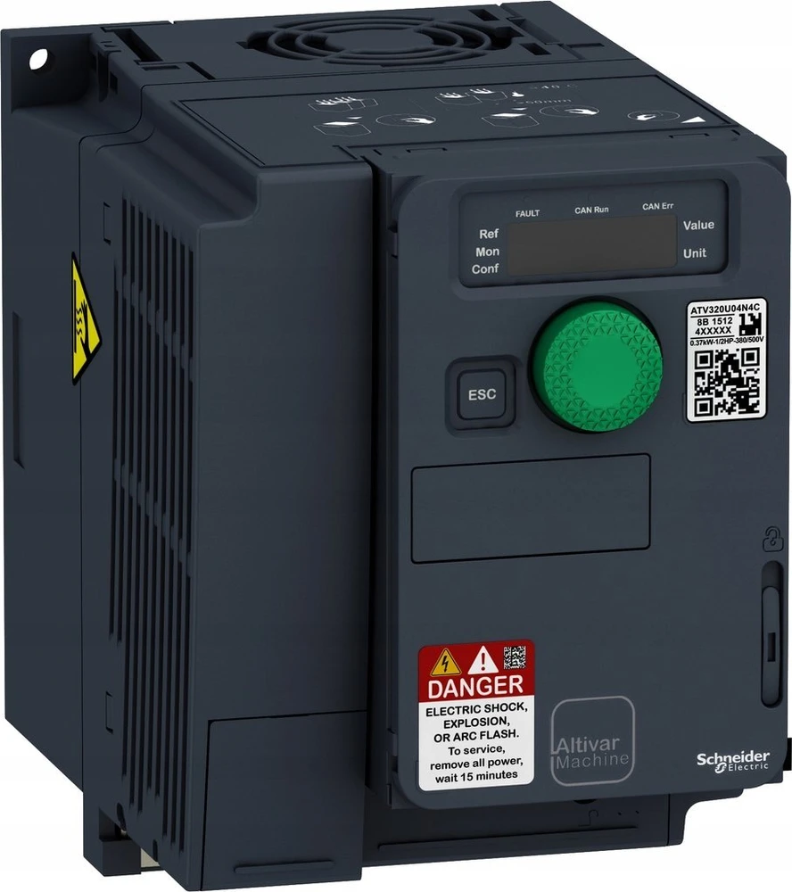 Schneider Electric Inverteris 1.5kW 3x380-500V/4.1A kompaktiškas Altivar 320 ATV320U15N4C
