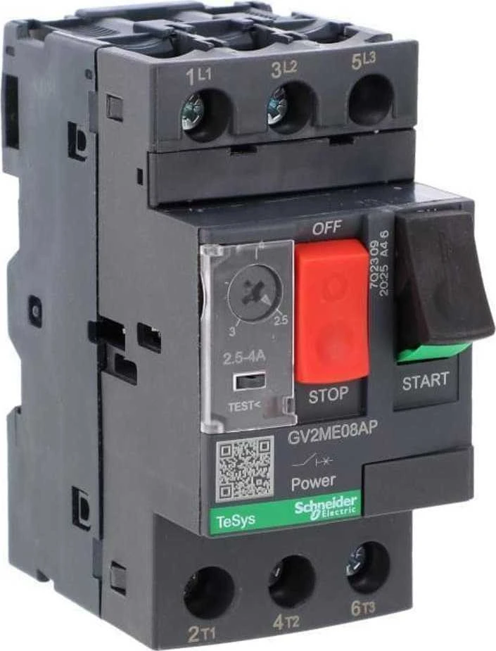 „Schneider Electric“ IŠJUNGTA VARIKLIS 2.5-4A GV2ME..AP