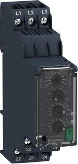 Schneider Electric Įtampos valdymo relė 3 fazė 304-576V AC RM22TR33