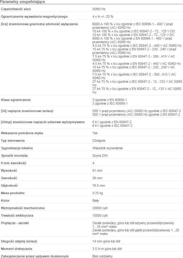 „Schneider Electric“ grandinės pertraukiklis 2P 32A charakteristika B (A9F03232)