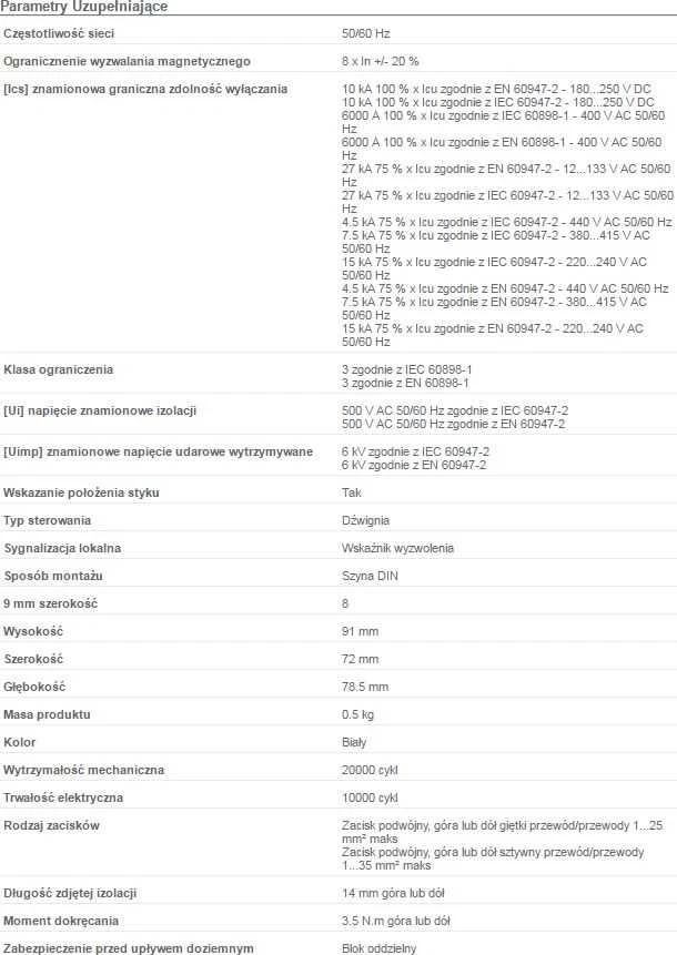 „Schneider Electric“ grandinės pertraukiklis 4P 63A charakteristika C (A9F04463)