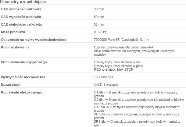 Schneider Electric Juodas dvigubas mygtukas su grįžimu (ZB5AA72124)