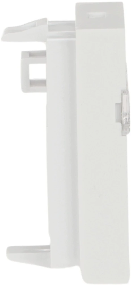 Schneider Electric Prancūziško stiliaus Solarix modulis, 22,5 x 45 mm, skirtas 1 kertiniam akmeniui tiesiai baltas SXF-M-1-22,5-WH-P