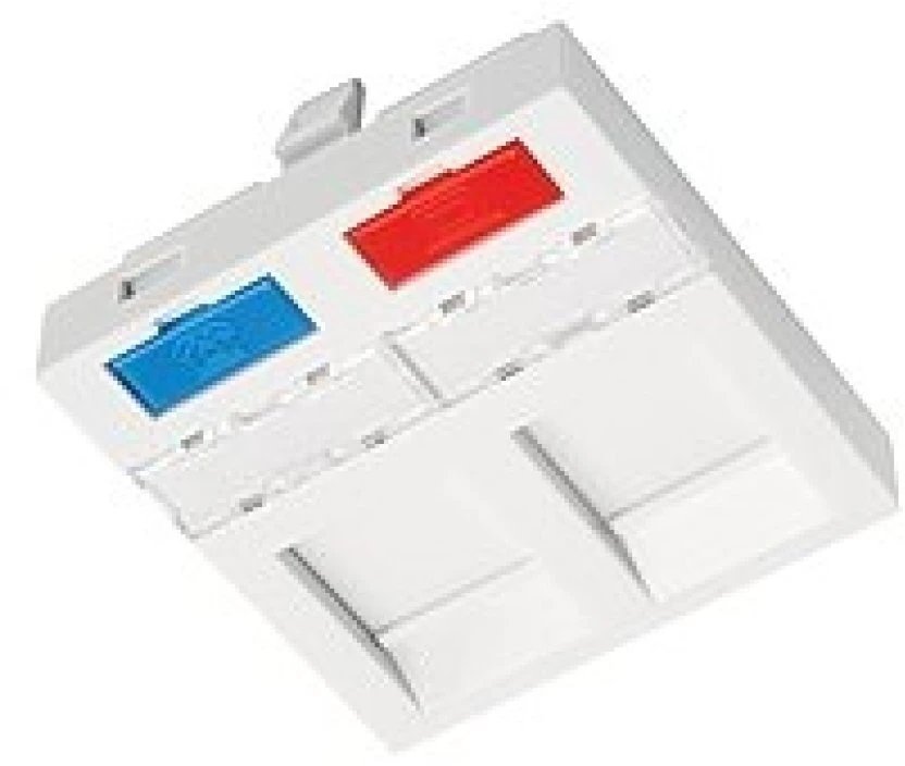Schneider Electric Intelek Modulinis kištukinis lizdas KEYSTONE SXF-M-2-45-WH-P SOLARIX