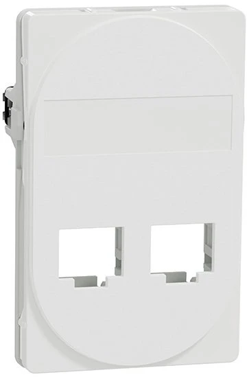 Schneider Electric LK One Actassi/Keystone dvigubas RJ45 lizdas 1,5 m baltas