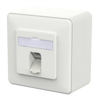 Schneider Electric METZ CONNECT Lizdas E-DAT C6A IDC 1 Port AP balta (130D370027-I)