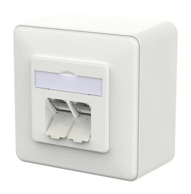 Schneider Electric METZ CONNECT Lizdas przyłączeniowe E-DAT C6A LSA++ 2 Port AP balta (130E380027-I)