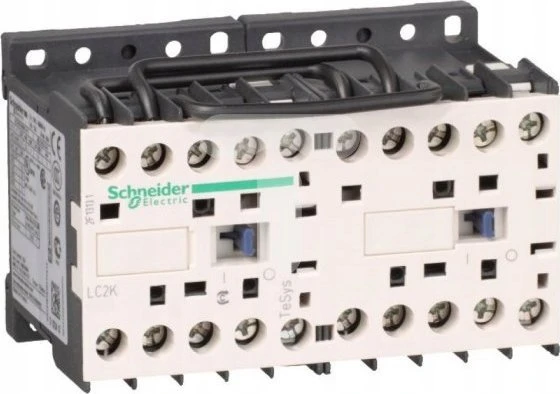 „Schneider Electric“ miniatiūrinis reversinis kontaktorius 9A AC-3 1R 48V AC LC2K0901E7
