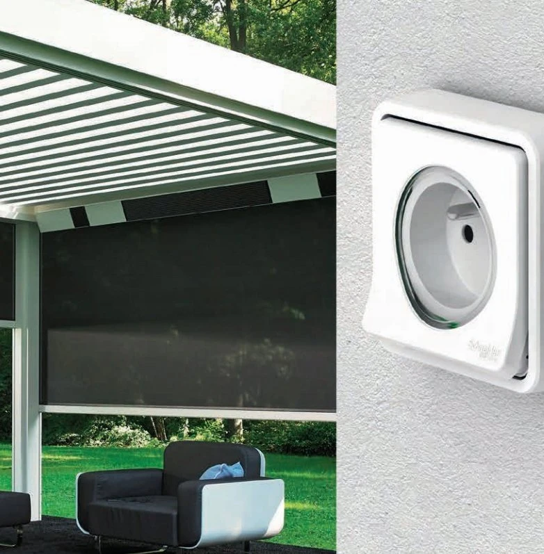 Schneider MUR35019 Mureva Styl Dvigubas laiptų jungiklio mechanizmas antracitas MUR35019