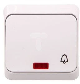 Schneider Electric Prima dzwonek su podświetleniem balta prima (WDE001015)