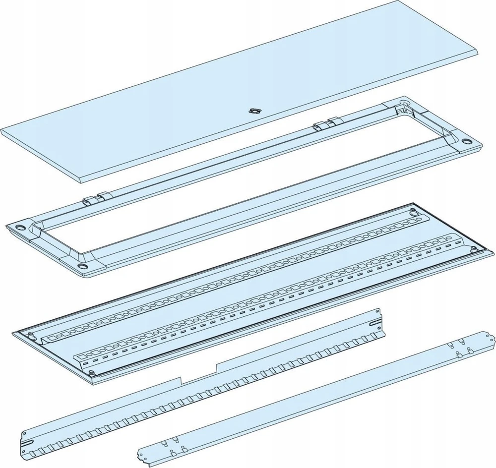 Schneider Electric Prisma Plus G Kabelio skyriaus korpusas 1450x300mm IP55 LVS08347