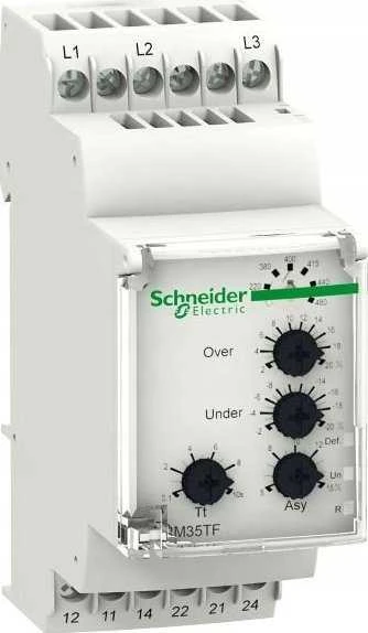 Schneider Electric Fazių valdymo relė daugiafunkcė RM35-T, diapazonas 194...528 V AC RM35TF30