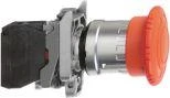 „Schneider Electric“ saugos mygtukas, 22 mm 1NO 1R IP66 rotacija (XB4BS8445)