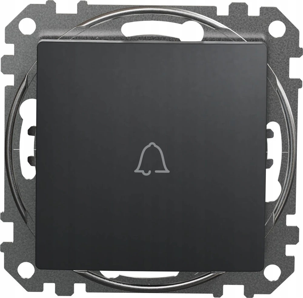 Schneider Electric RINGER Juodas ANTHRACITE CORE DES