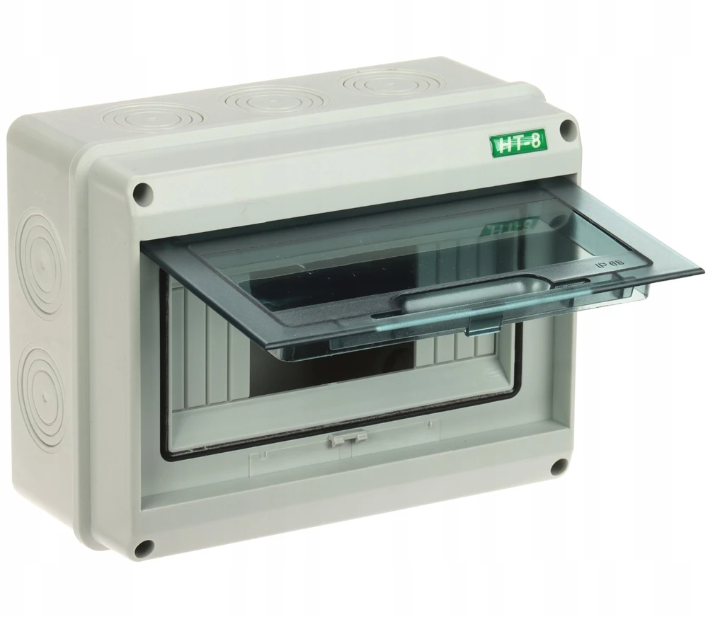 Schneider Electric Opti PAVIRŠIUS MONTUOJAMAS HERMETINIS SKIRSTOMASIS SKAITIKLIS 8 MODULIŲ EDB-8-SO