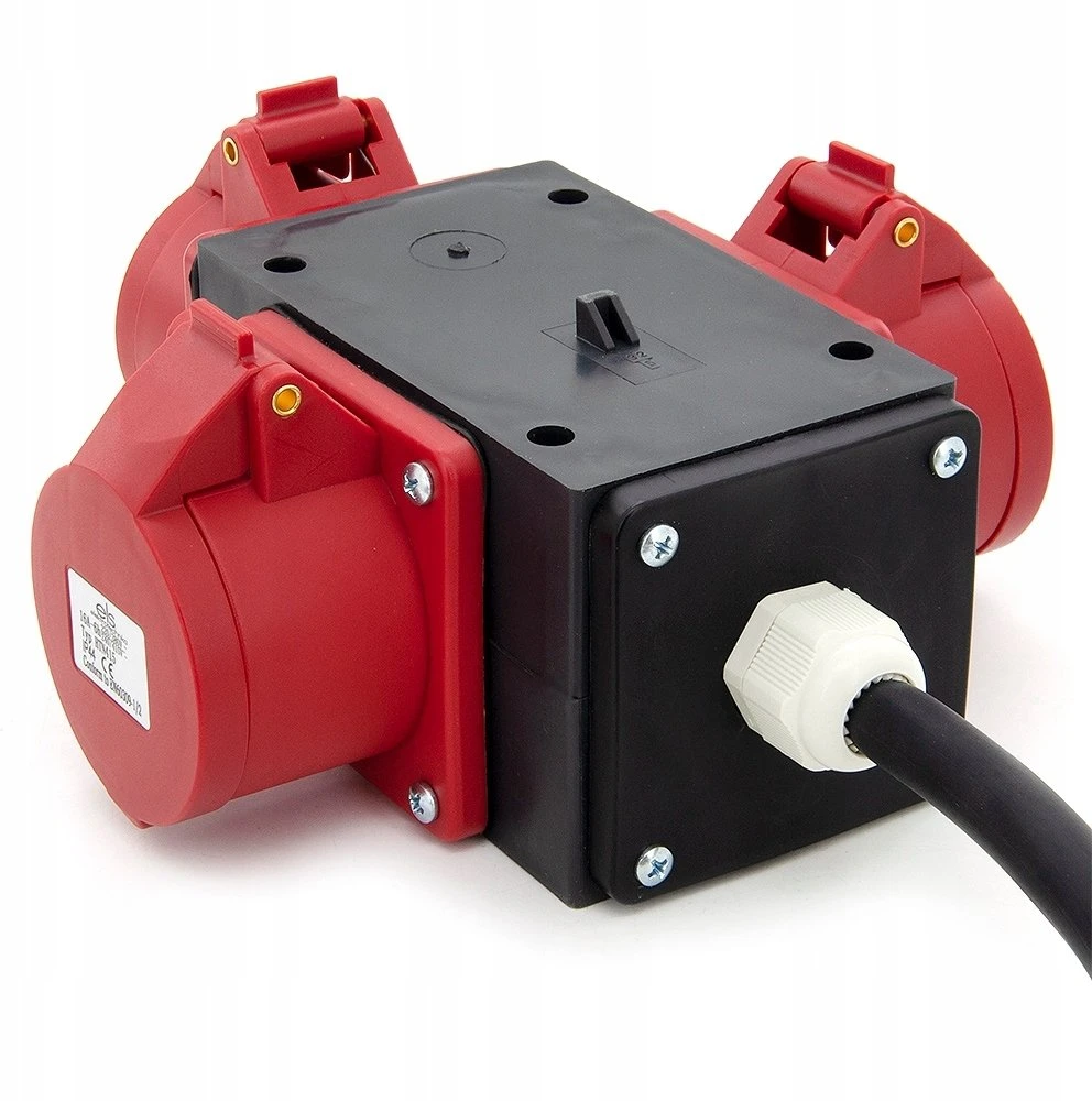 Schneider Electric Galios skirstytuvas adapteris nešiojamas IP44 3x16A 5P 400V + 1,5 m kabelis OPD 5x2,5mm2 + kištukas 16A/5 P030WK2M