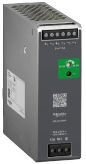 Schneider Electric SCHNEIDER ELECTRIC MODICON Maitinimo šaltinis 100-240 V AC, 24V DC, 5A 1-fazowy OPTIMIZED Szerokość 40 mm Wysokość 124 mm