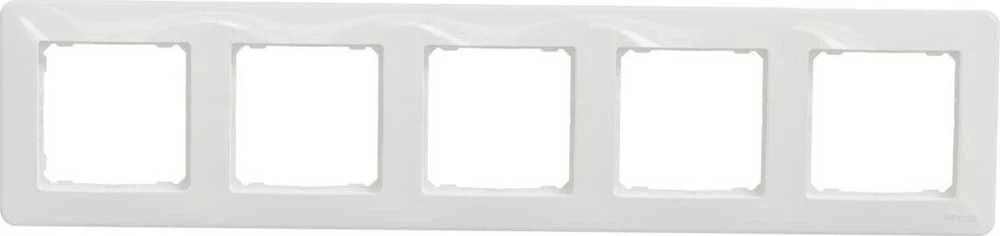 5 vietų rėmelis Schneider Electric Sedna Design SDD311805 (baltas)