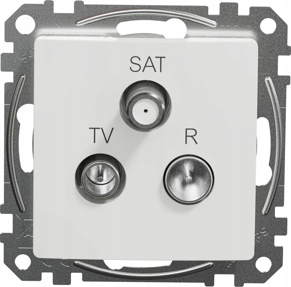 Schneider Electric GN.R/TV/SAT APDAILA 4DB BALTA SEDNA DESIGNS