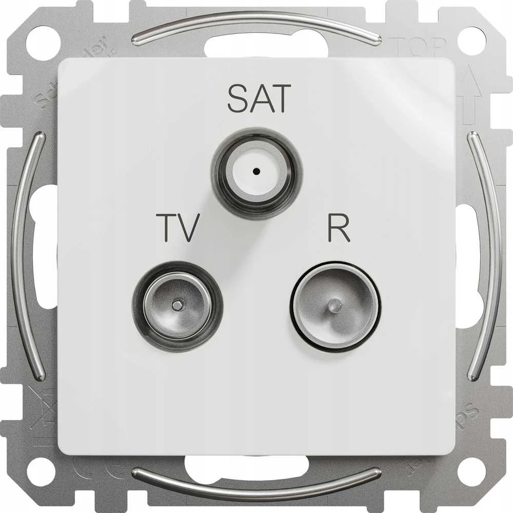 Schneider Electric GN.R/TV/SAT APDAILA 4DB BALTA SEDNA DESIGNS