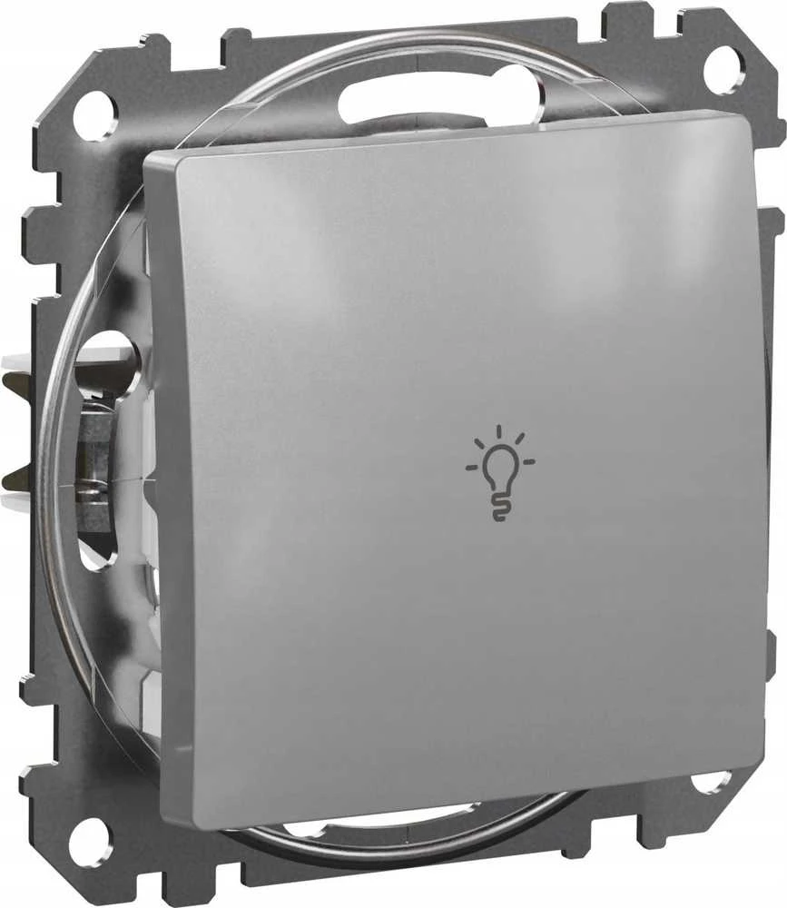 Schneider Electric Sedna Design Mygtukų lemputė Sidabrinė aliuminio SDD113132
