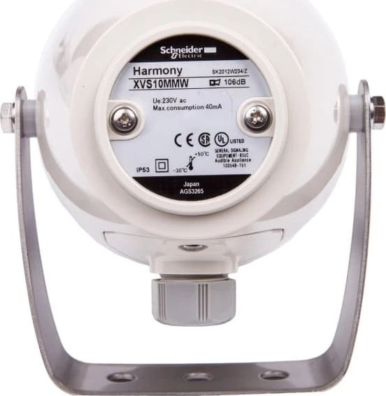 Schneider Electric Siren 2 tonos 230V AC XVS10MMW