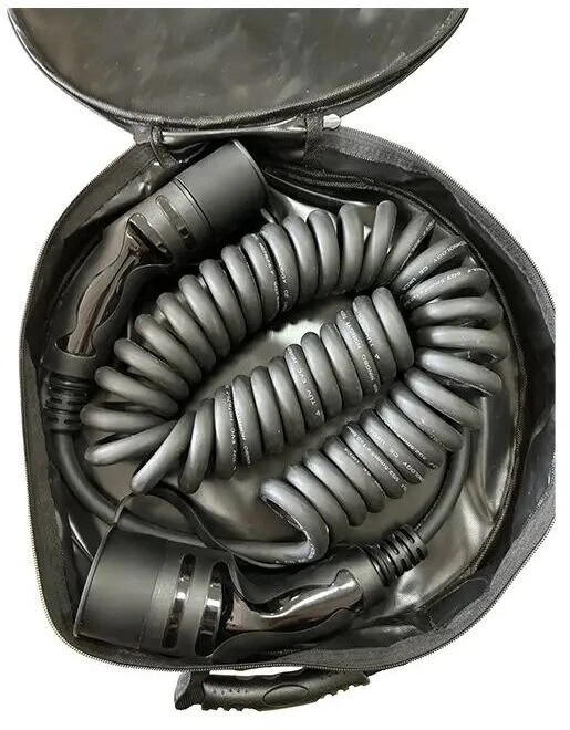 Schneider Electric Type-2 spiralinis įkrovimo kabelis 16A 3 fazių 5 metrai