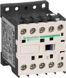 „Schneider Electric“ miniatiūrinis galios kontaktorius I=9 A [AC-3] - pagalbinis kontaktas 1NC - ritės įtampa 24 V DC LP1K0901BD3