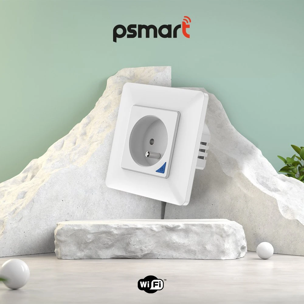 Schneider Electric T400 PSMART Smart lizdas baltas Wi-Fi TUYA su matavimu