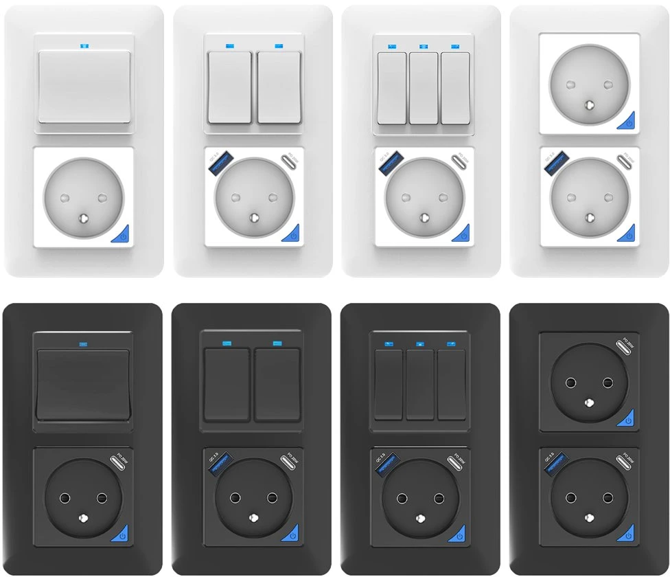 Schneider Electric T450 PSMART Smart lizdas juodas ZigBee TUYA su matavimu