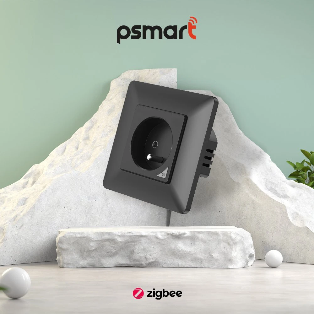 Schneider Electric T450 PSMART Smart lizdas juodas ZigBee TUYA su matavimu