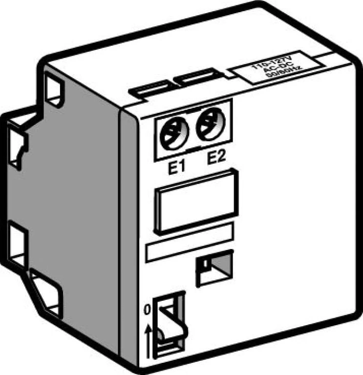 „Schneider Electric“ fiksavimo pagalbinis kontaktų blokas 220–240 V AC/DC LAD6K10M