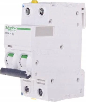 „Schneider Electric“ grandinės pertraukiklis 1P+NC 2A 6kA AC iC60N-C2-1N (A9F04602)