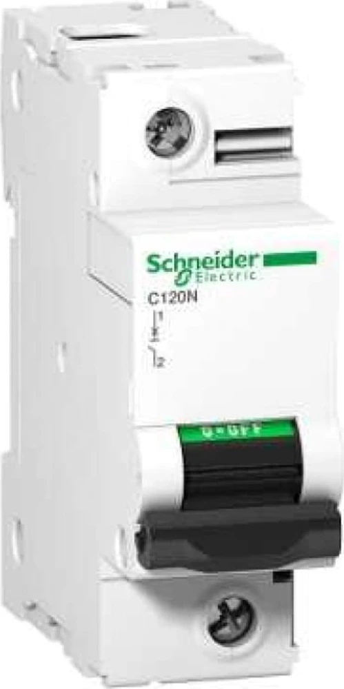 Schneider Electric Schneider A9N18357 Grandinės pertraukiklis 1P C 80A 10kA AC C120N A9N18357