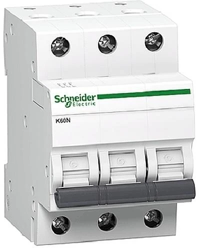 Schneider Electric Automatinis jungiklis Schneider K60N, 3P, C, 32A, 6kA