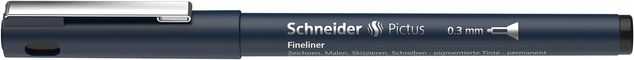 Schneider Rašiklis Pictus 0.3 juodas