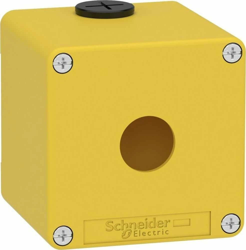 Schneider Electric Schneider Harmony XAP Control box, tuščia, geltona, 1 skylė, XAPK1501