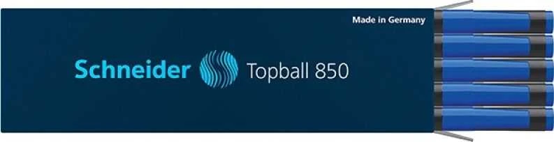 Šerdelė Schneider Topball 850, 0,5mm, mėlyna