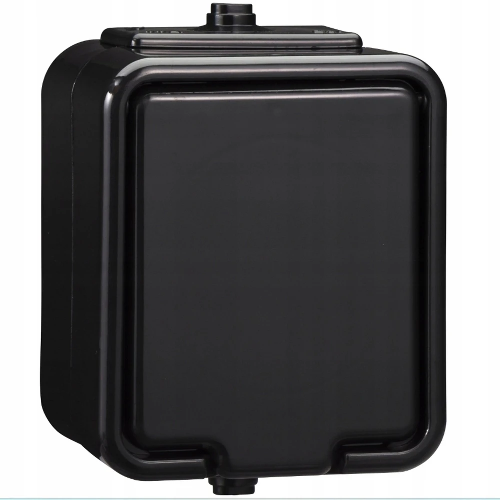 Schneider NT130H05 Kedras Vienas hermetiškas lizdas su/be 16A IP44 juodas Nt-130H NT130H05