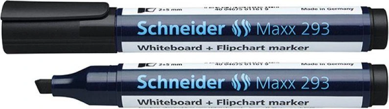 Schneder Žymeklis baltai lentai ir bloknotams SCHNEIDER MAXX 293, kirsta galvute
