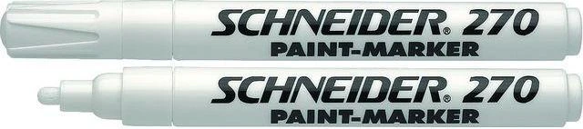 Žymeklis SCHNEIDER PAINT MARKER 270 1-3mm. balta