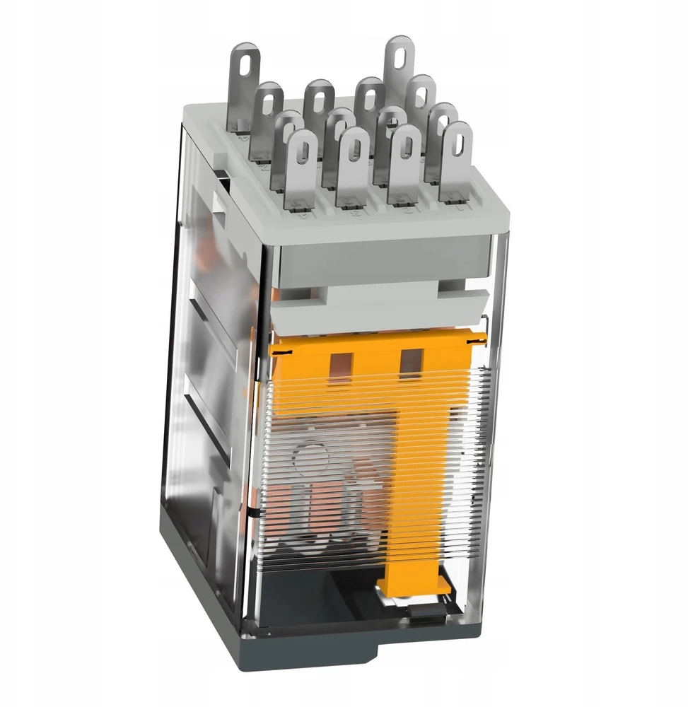 Schneider Miniatiūrinė kištukinė relė Harmony 3A 4CO be LED diodo 230V AC (RXM4LB1P7)