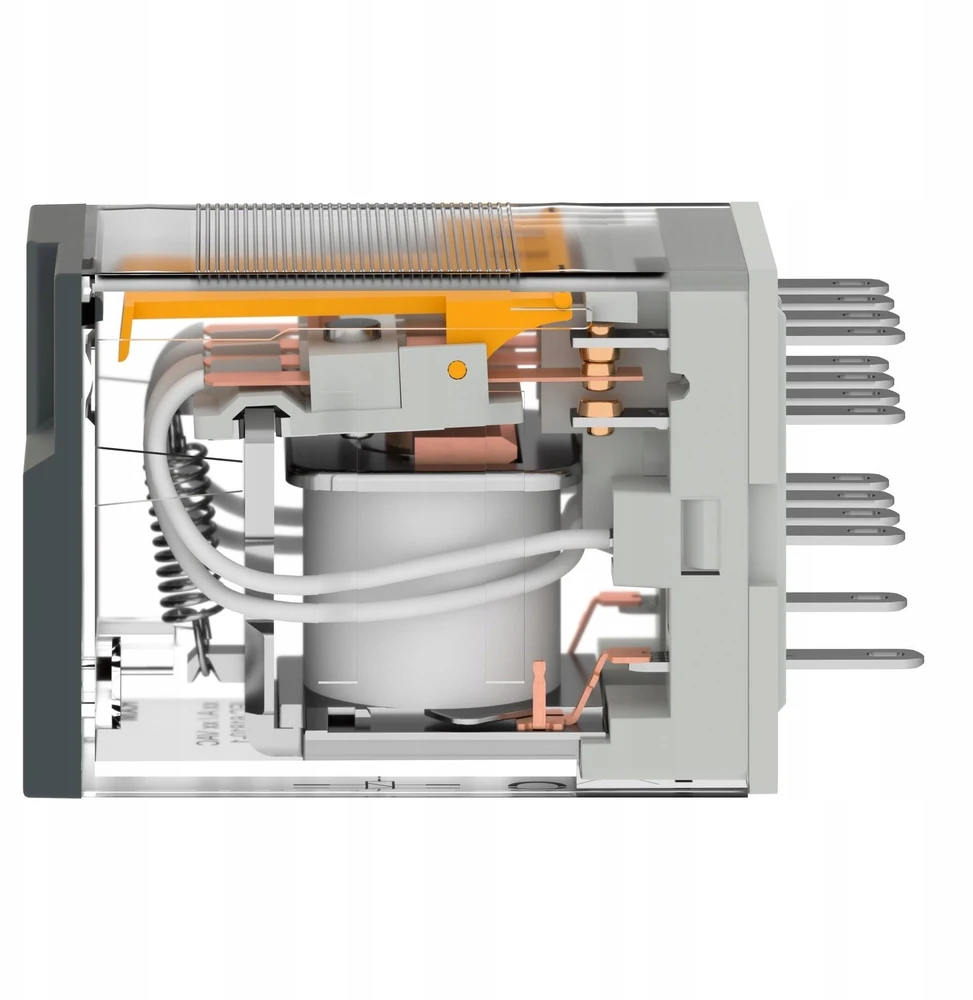 Schneider Miniatiūrinė kištukinė relė Harmony 3A 4CO be LED diodo 230V AC (RXM4LB1P7)