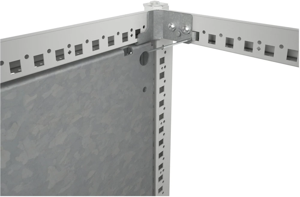 Schneider Modulinis korpusas PanelSeT SFN, dekarbonizuotas plienas, vientisos durys 2000x800x500 su plokšte (NSYSFN20850P)