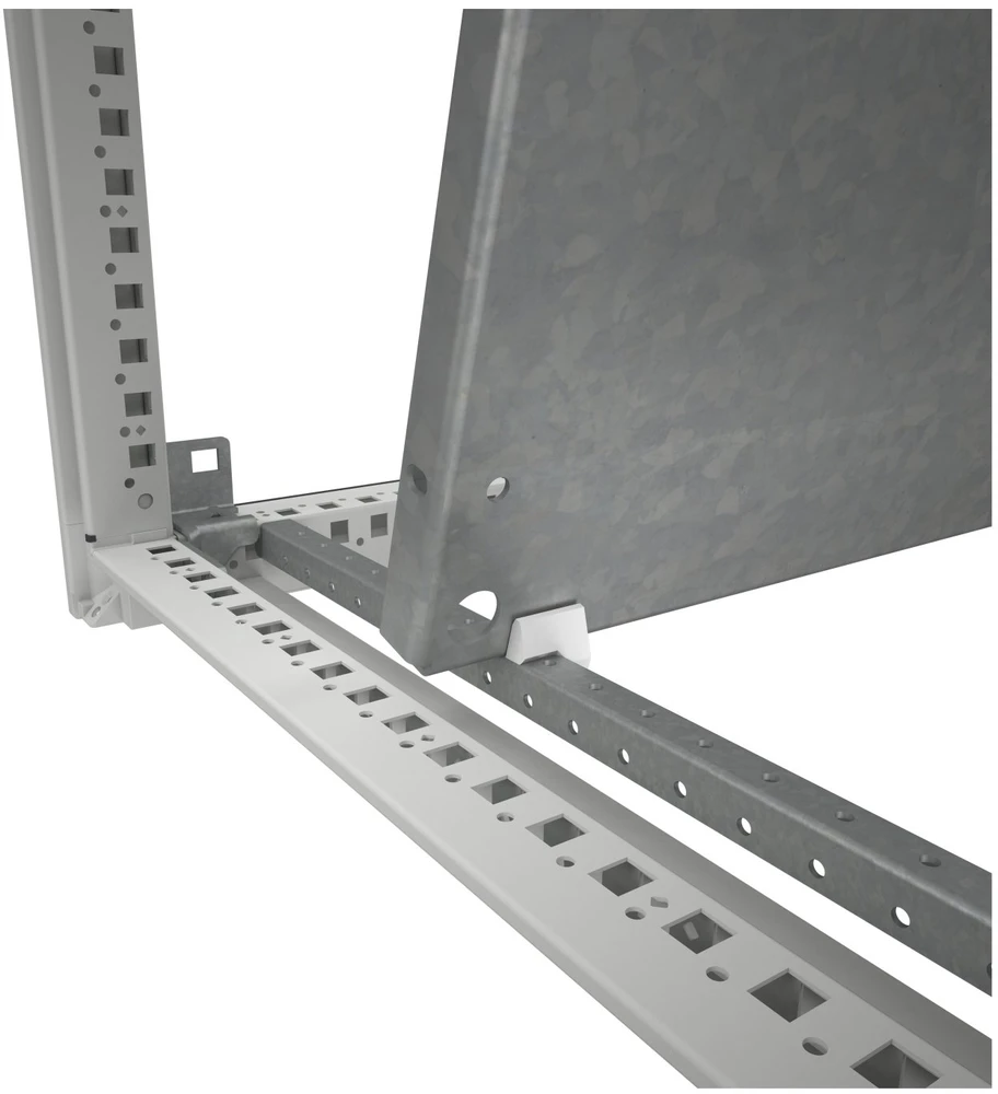 Schneider Modulinis korpusas PanelSeT SFN, dekarbonizuotas plienas, vientisos durys 2000x800x500 su plokšte (NSYSFN20850P)