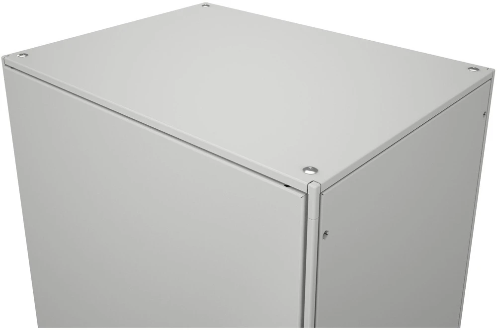 Schneider Modulinis korpusas PanelSeT SFN, dekarbonizuotas plienas, vientisos durys 2000x800x500 su plokšte (NSYSFN20850P)