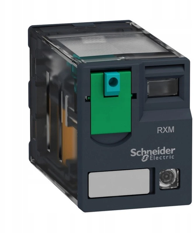 Schneider miniatiūrinė relė +LED 0.6A 4C/O 24V AC RXM4AB2B7