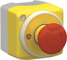 Schneider Przycisk zatrzymania awaryjnego, pašvietimas E-Stop Emergency Stop Kaseta 24V 1 (XALK178W3B140G)