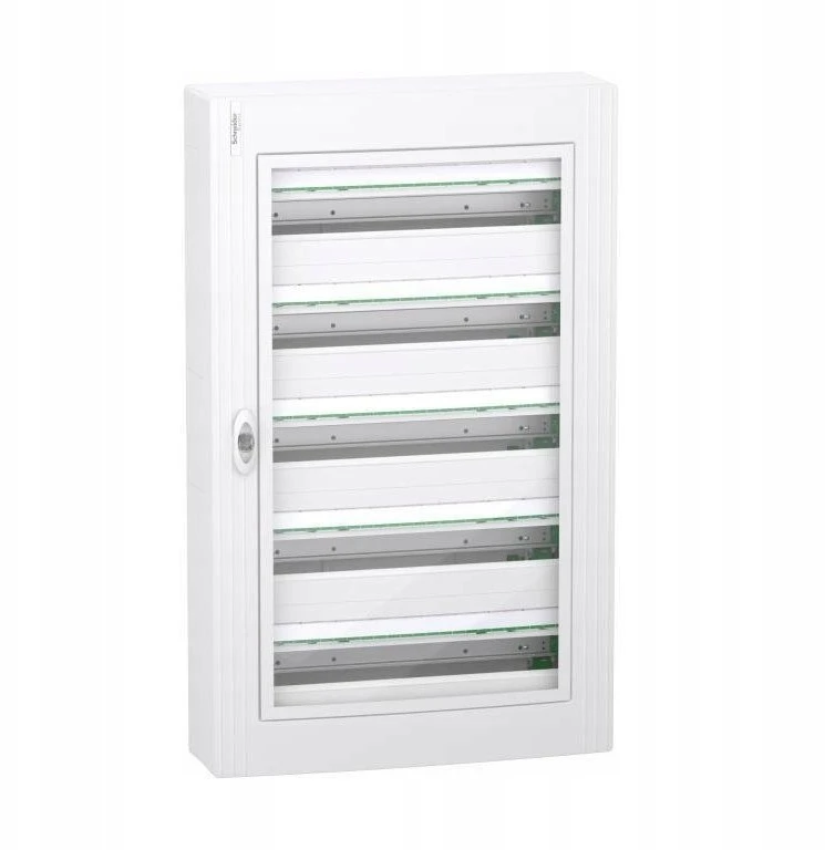 Schneider LVSXR524 PrismaSeT XS 5x24 skirstomieji įrenginiai PSXS-5-24-NT-P paviršinės skaidrios durys IP40 IK09 LVSXR524