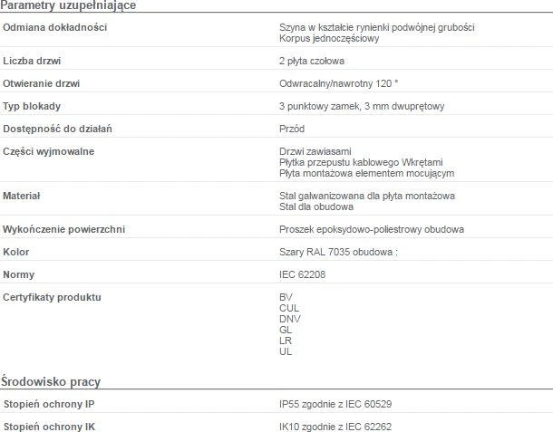 Schneider S3D 1000 x 1000 x 300mm IP55 korpusas su montavimo plokšte (NSYS3D1030DP)
